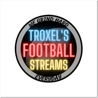 Troxel's Football Streams Posters and Art